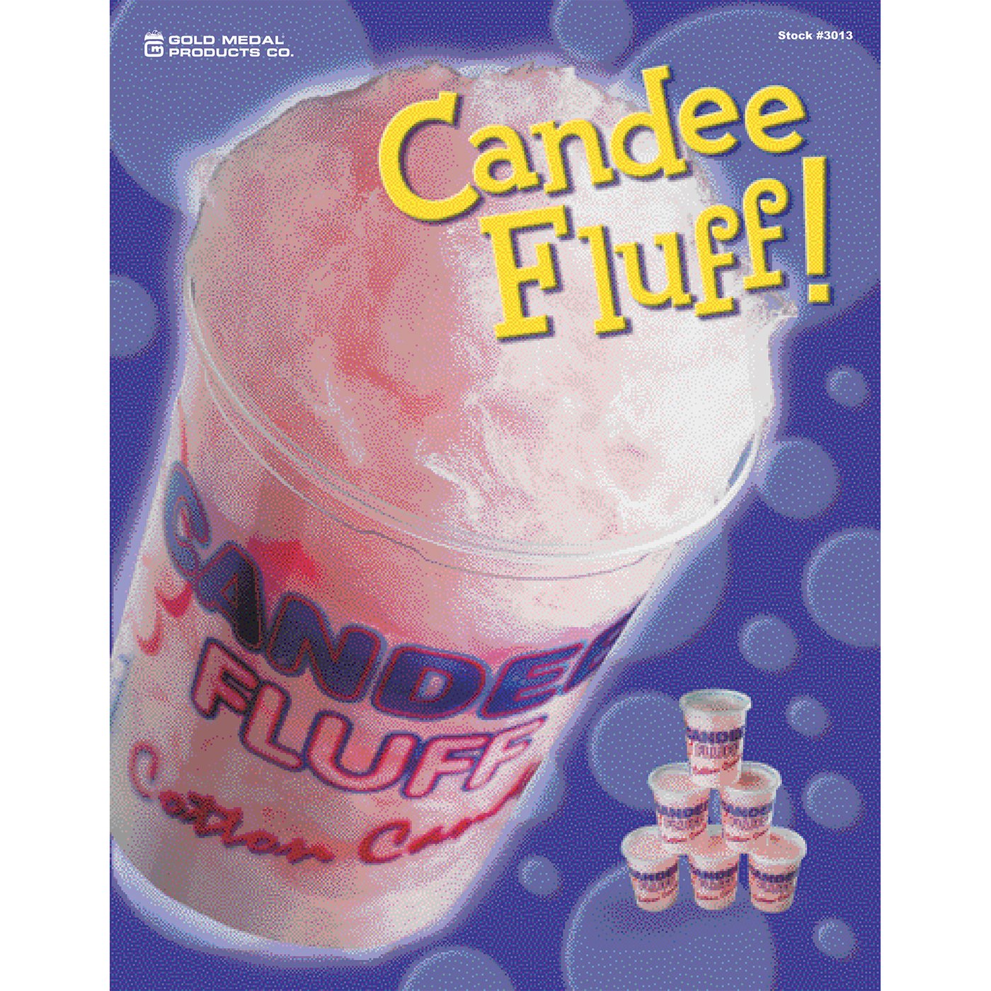 Small Candee Fluff Containers