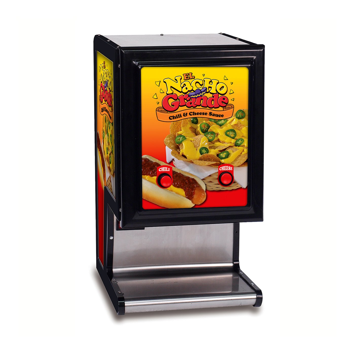 Dual Cheese & Chili Dispenser - Hometown Concessions