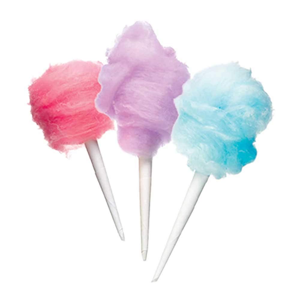 Cotton Candy Cones (plain) - Hometown Concessions